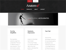 Tablet Screenshot of anatom-e.com
